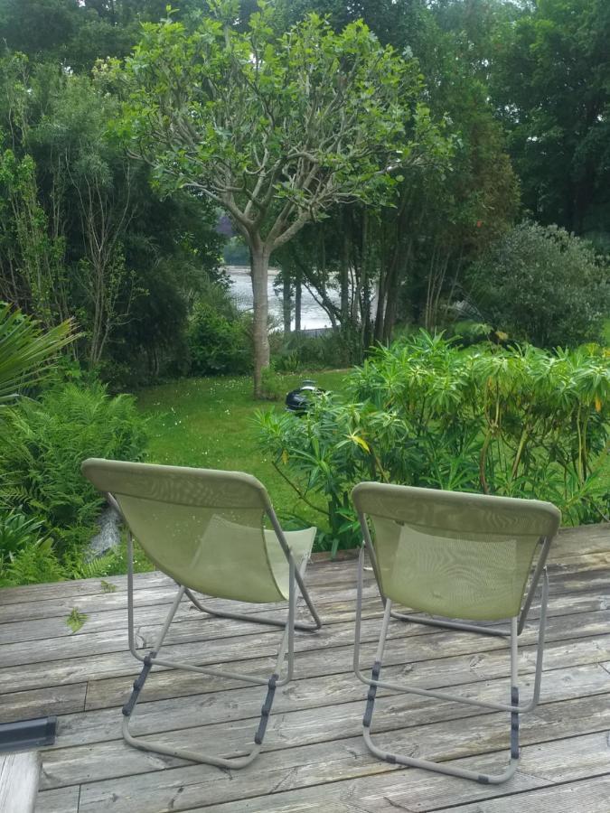 Un Jardin En Pente Douce Villa Locquenole ภายนอก รูปภาพ